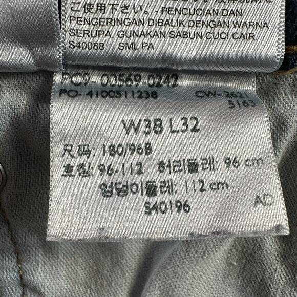 Levi's 569 LOOSE FIT STRAIGHT LEG Mens Size 39x29.5 Blue Jeans Denim Pants - Picture 11 of 11